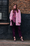 Abrigo de estilo bisón en rosa de la nueva colección de otoño/invierno 2016 de Primark