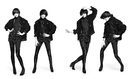 Modelo posando en blanco y negro de la nueva precampaña otoño/invierno 2016 de Chanel
