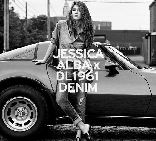 Jessica Alba diseñadora de jeans en DL1961