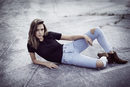 Jessica Alba en jeans dela firma DL1961