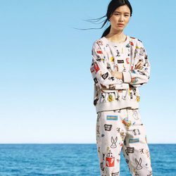 Conjunto de dibujos denim de Pull&Bear otoño/invierno 2016/2017