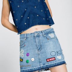Conjunto denim de Pull&Bear colección otoño/invierno 2016/2017