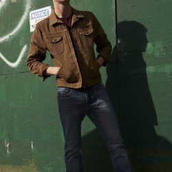 Chaqueta marrón denim de Mango otoño/invierno 2016/2017
