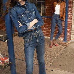 Total look denim de Mango otoño/invierno 2016/2017