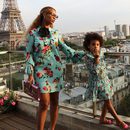 Beyoncé posa con su hija Blue Ivy de Gucci