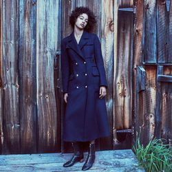 Abrigo corte masculino marinero de la nueva colección de otoño/invierno 2016/2017 de Zara