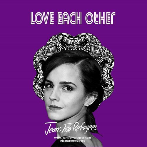 Emma Watson para la iniciativa 'Jeans for refugees'