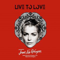 Sharon Stone colabora en 'Jeans for refugees'