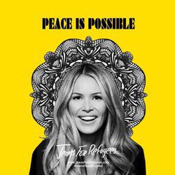 Elle Macpherson participa en 'Jeans for refugees'