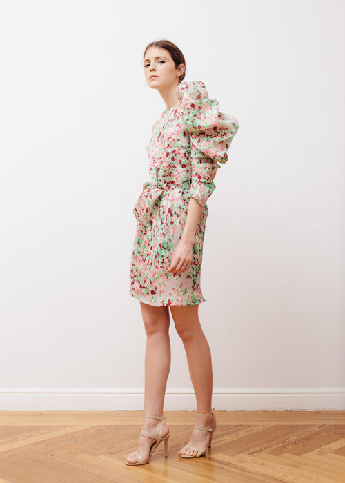 Vestido floral de The 2nd Skin Co primavera/verano 2017