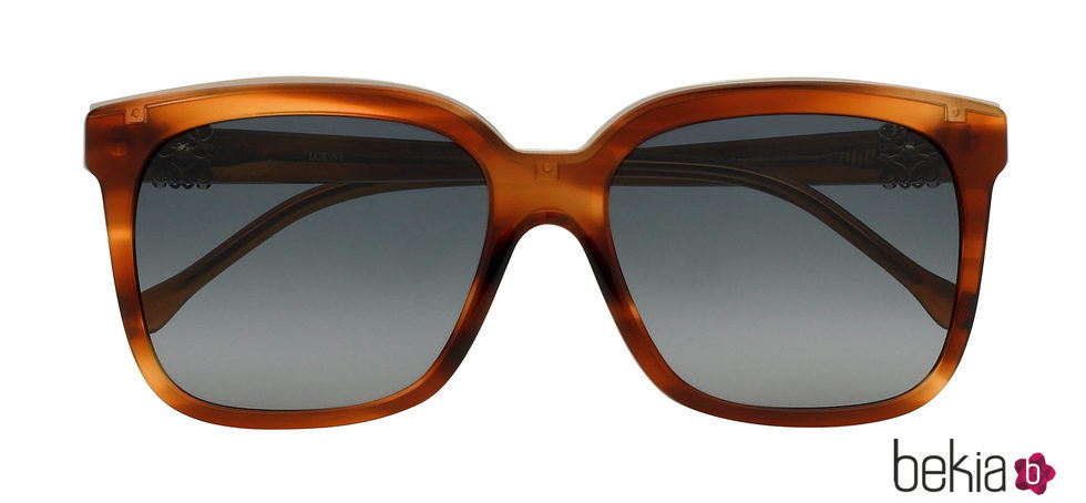 Gafas de sol anaranjadas de Loewe otoño/invierno 2016/2017