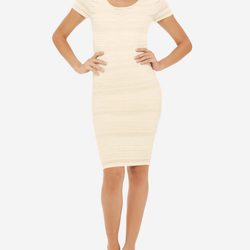 Vestido blanco de Eva Longoria para The Limited