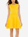 Vestido amarillo de Eva Longoria para The Limited