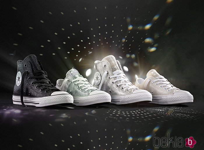 Nueva colección metalizada de Converse otoño/invierno 2016/2017