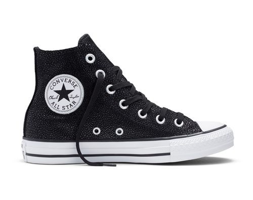 Zapatillas 'black metallic' de Converse otoño/invierno 2016/2017