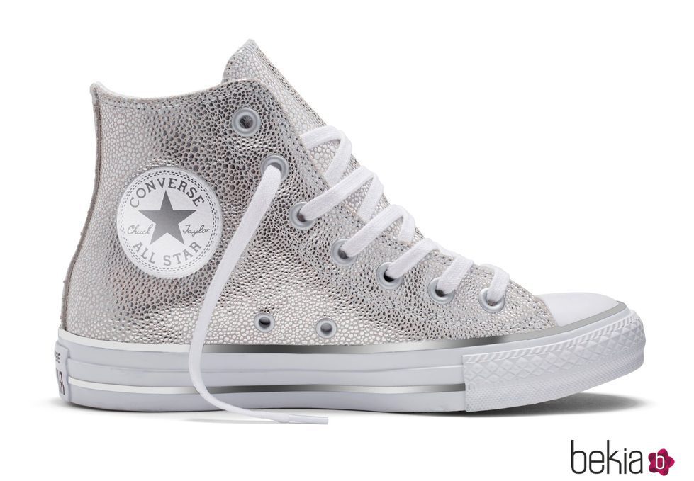 Zapatillas 'pure silver' de Converse otoño/invierno 2016/2017