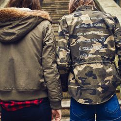 Chaquetas de estampado militar de Lefties otoño/invierno 2016/2017