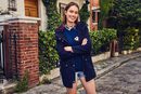 Parka azul marino de Lefties otoño/invierno 2016/2017