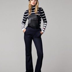 Gigi Hadid con un peto para Tommy Hilfiger otoño/invierno 2016/2017