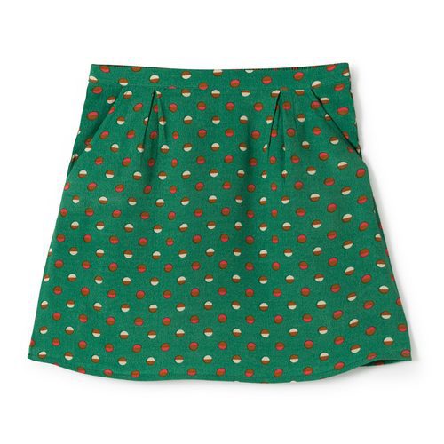 Falda verde de Nice Things Mini otoño/invierno 2016/2017