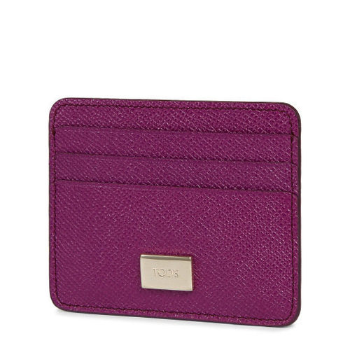 Tarjetero morado de Tod's otoño/invierno 2016/2017