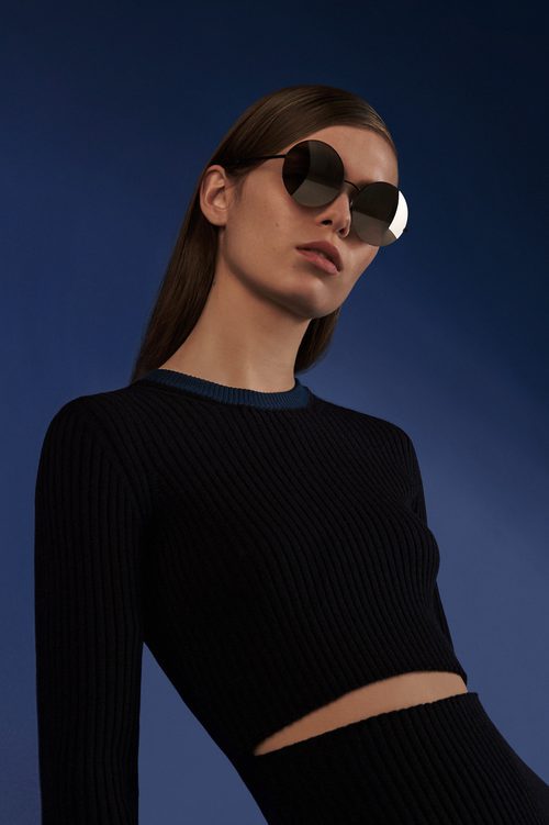 Gafas de sol 'Supra round' de Victoria Beckham otoño/invierno 2016/2017