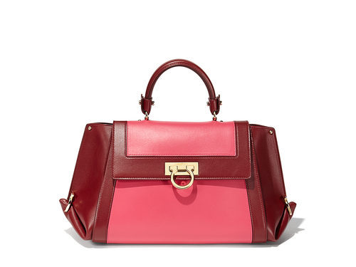 Bolso rosa fucsia de Salvatore Ferragamo otoño/invierno 2016/2017