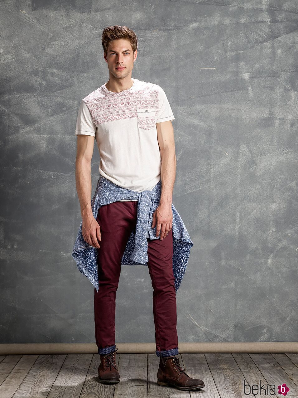 Look burdeos de Salsa colección otoño/invierno 2016/2017