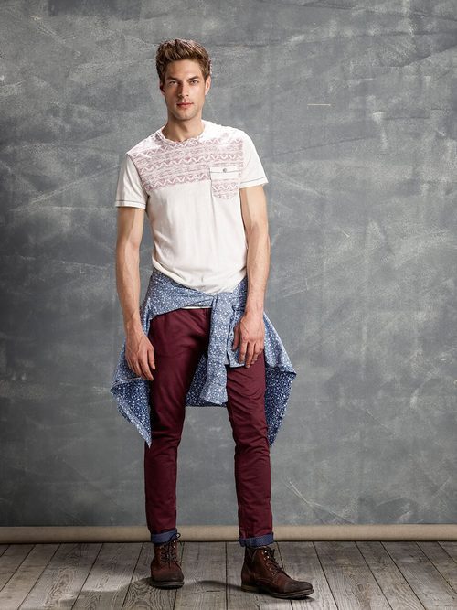 Look burdeos de Salsa colección otoño/invierno 2016/2017