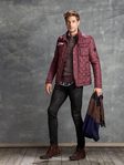 Chaqueta burdeos de Salsa otoño/invierno 2016/2017
