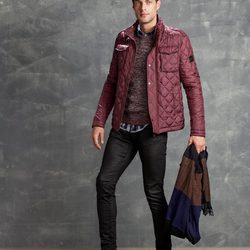 Chaqueta burdeos de Salsa otoño/invierno 2016/2017