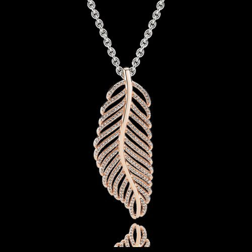 Collar de hoja de Pandora para otoño/invierno 2016/2017