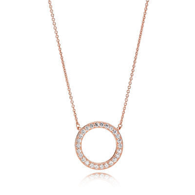 Collar rosa de Pandora otoño/invierno 2016/2017