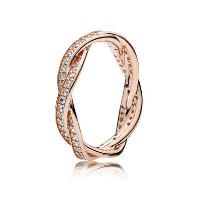 Anillo trenzado de Pandora otoño/invierno 2016/2017