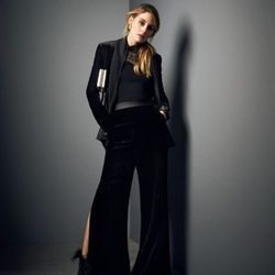Olivia Palermo con pantalones palazzo de Coast otoño/invierno 2016/2017