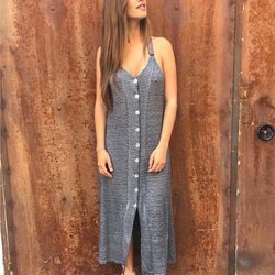 Sara Carbonero con un vestido de su firma Slow Love