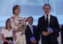 Roberto Torretta recibiendo el Premio Nacional de Moda 2016