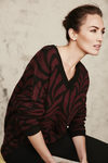 Nieves Álvarez con un jersey de Trucco otoño/invierno 2016/2017