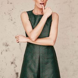 Nieves Álvarez con un vestido de Trucco otoño/invierno 2016/2017