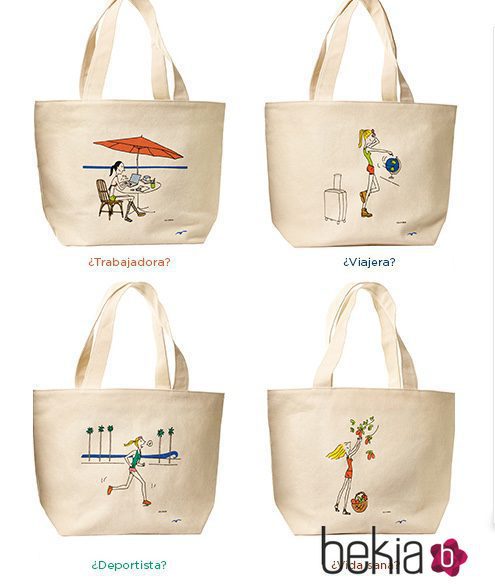 Cuatro bolsos solidarios de edición limitada de Clarins