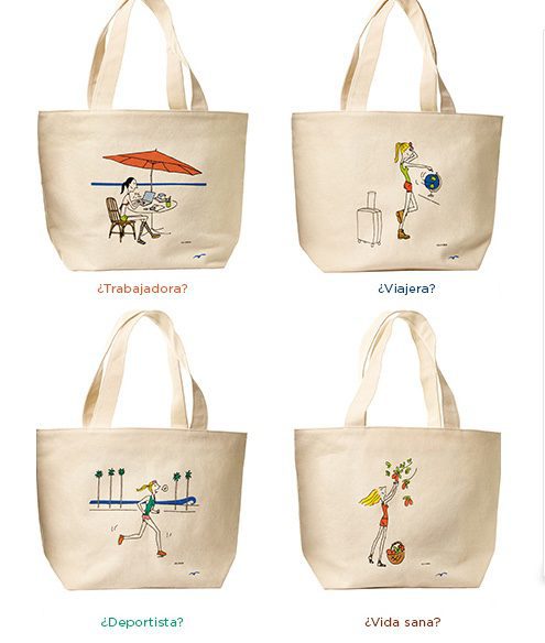 Cuatro bolsos solidarios de edición limitada de Clarins
