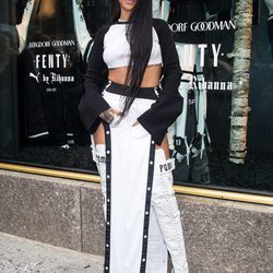 Rihanna en la presentación de su colección 'Fenty Puma'