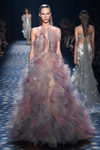Vestido vaporoso de Marchesa primavera/verano 2017 en la Semana de la Moda de Nueva York