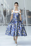 Vestido floral de Delpozo primavera/verano 2017 en la Semana de la Moda de Nueva York