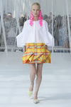 Falda de cuadros de Delpozo primavera/verano 2017 en la Semana de la Moda de Nueva York
