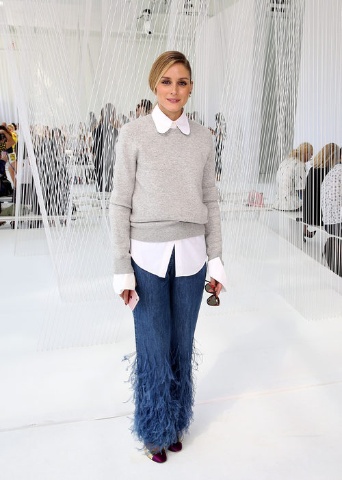 Olivia Palermo en el desfile de Delpozo en la Semana de la Moda de Nueva York