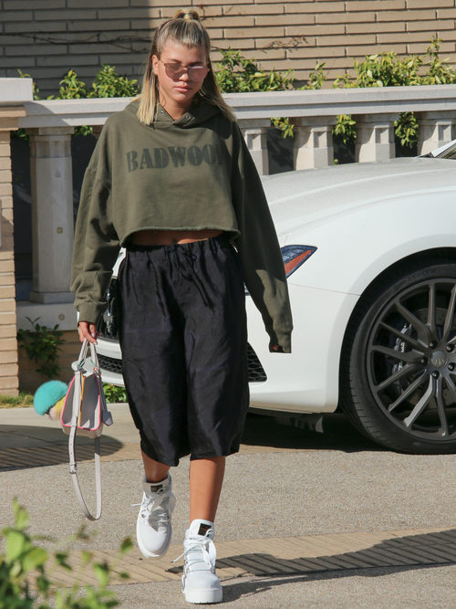 Sofia Richie por las calles de Los Ángeles
