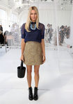 Jessica Hart en el desfile de Delpozo en la Semana de la Moda de Nueva York