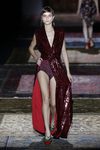 Vestido con lentejuelas de Ana Locking de la colección primavera/verano 2017 en la Madrid Fashion Week