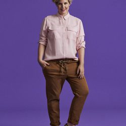 Tania Llasera para la colección curvy Violeta by Mango